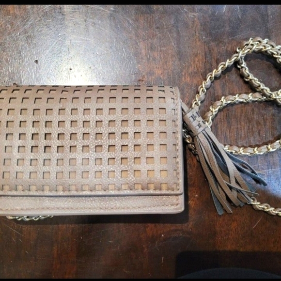 Big Buddha Mini Crossbody Bag - Brown with gold accents - Picture 1 of 7